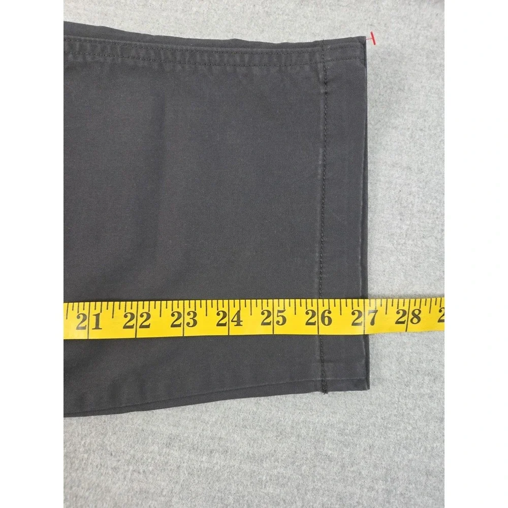OLD NAVY Crop Capri Chino Pants‎ Womens 18 Charcoal Gray Comfort Stretch NEW
